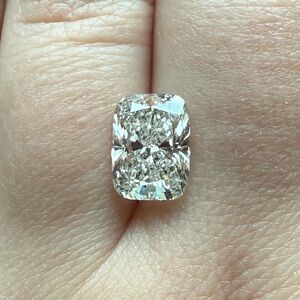 3.03 Carat Cushion Cut Diamond Loose Lab Grown IGI Certified for Engagement Ring
